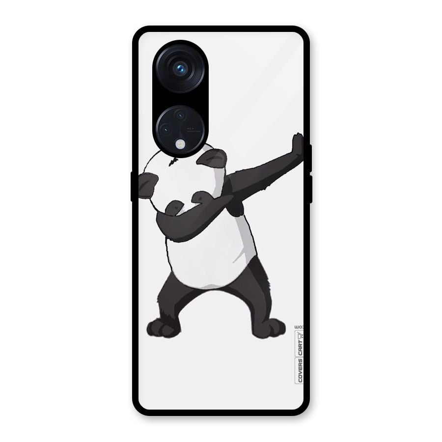 Dab Panda Shoot Glass Back Case for Reno8 T 5G
