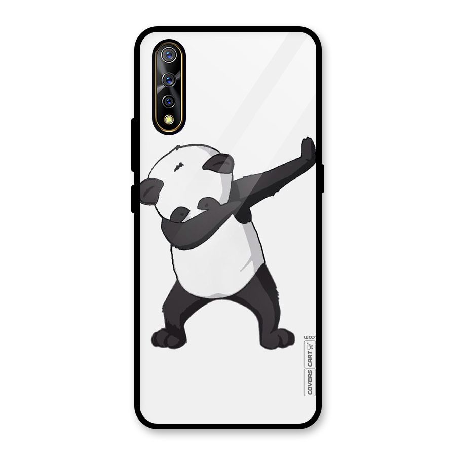 Dab Panda Shoot Glass Back Case for Vivo S1