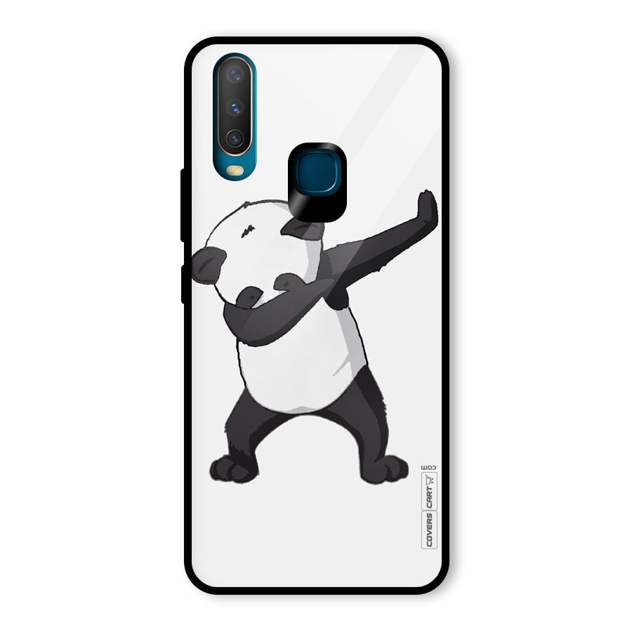 Dab Panda Shoot Glass Back Case for Vivo U10