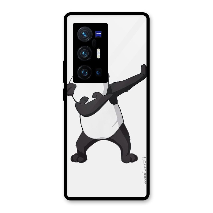 Dab Panda Shoot Glass Back Case for Vivo X70 Pro Plus