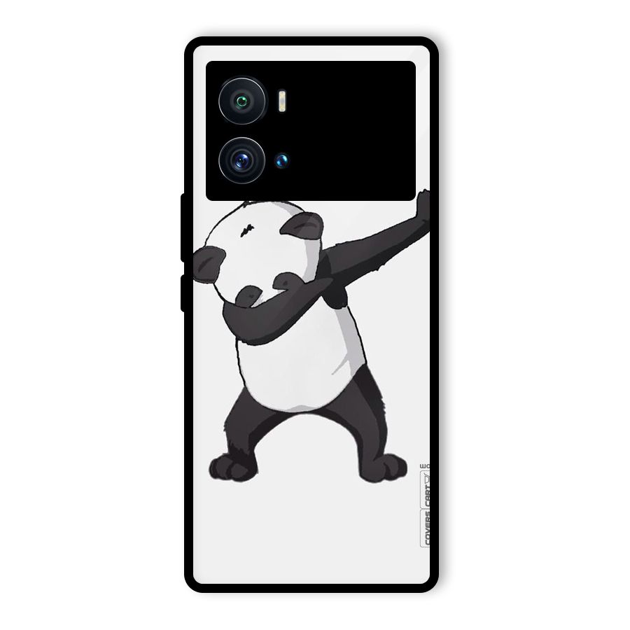 Dab Panda Shoot Glass Back Case for Vivo iQOO 9 Pro