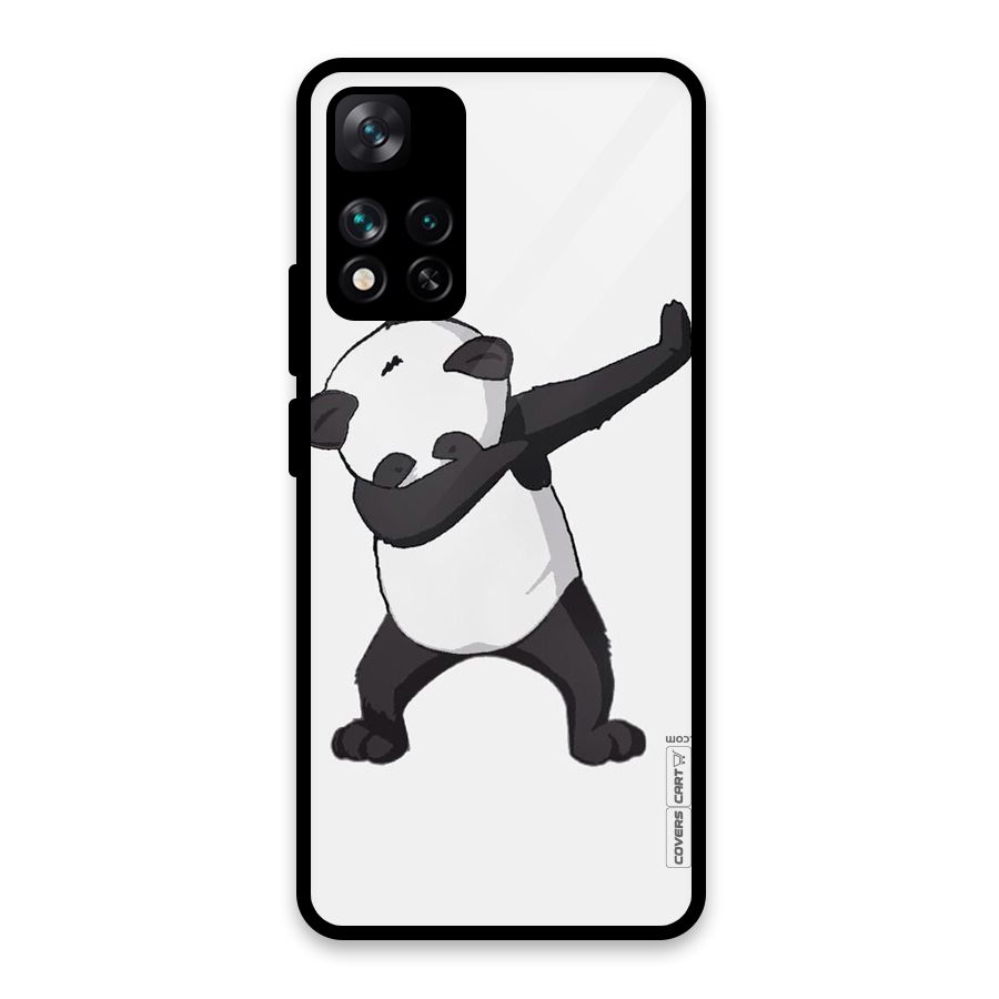 Dab Panda Shoot Glass Back Case for Xiaomi 11i HyperCharge 5G