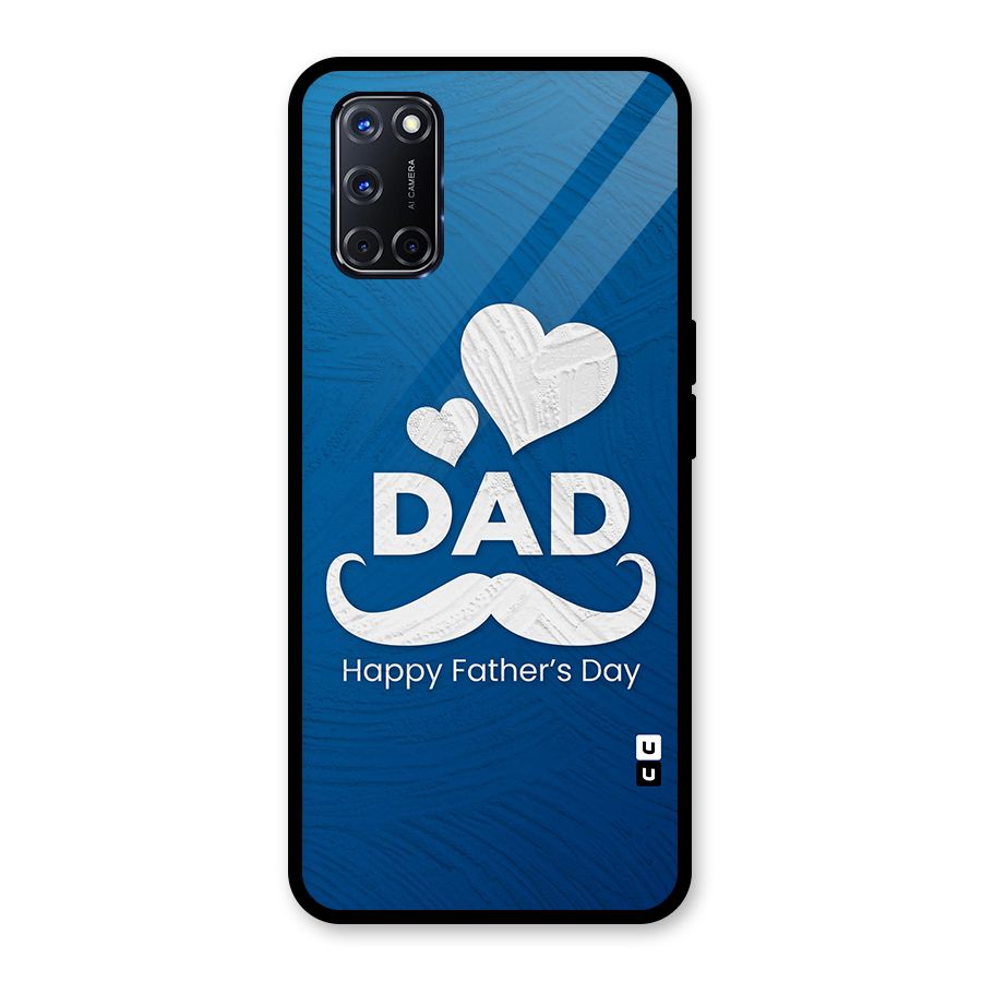 Dad Happy Fathers Day Glass Back Case for Oppo A52
