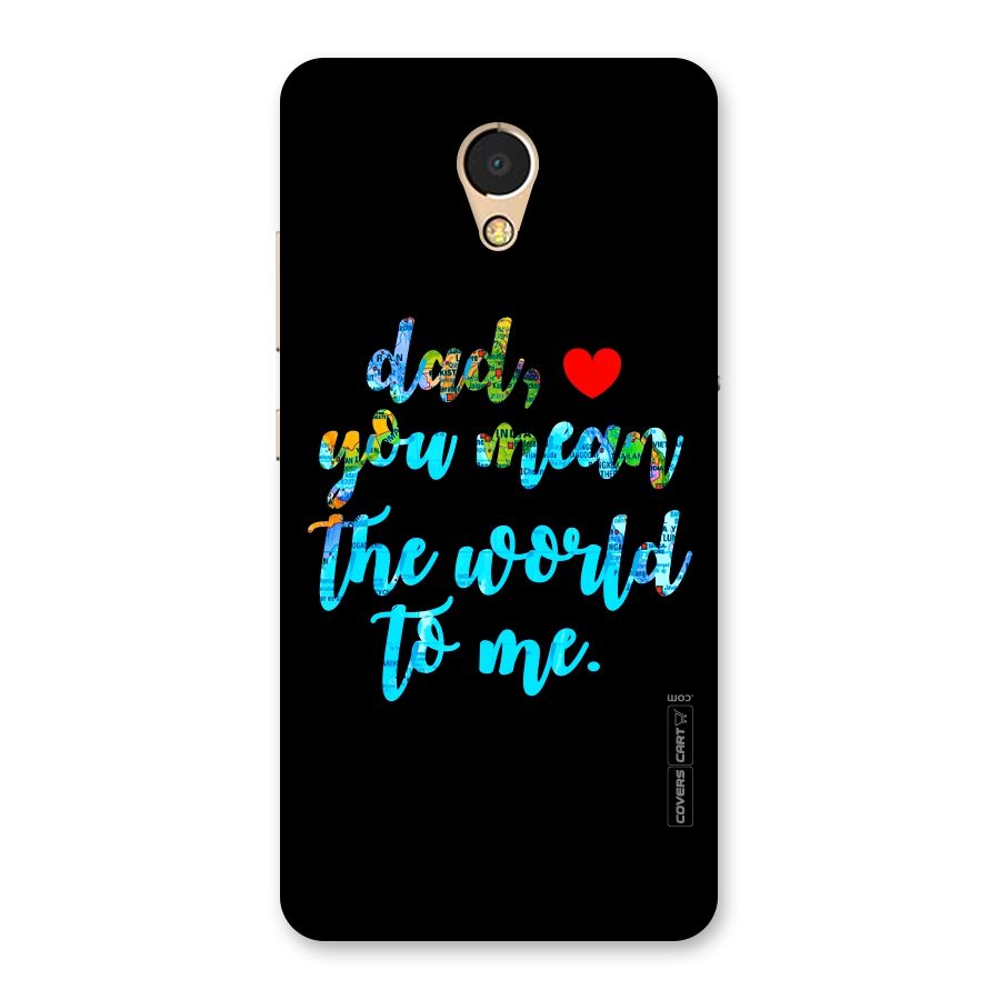 Dad You Mean World to Me Back Case for Lenovo P2