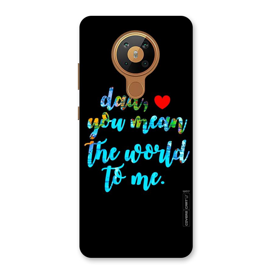 Dad You Mean World to Me Back Case for Nokia 5.3