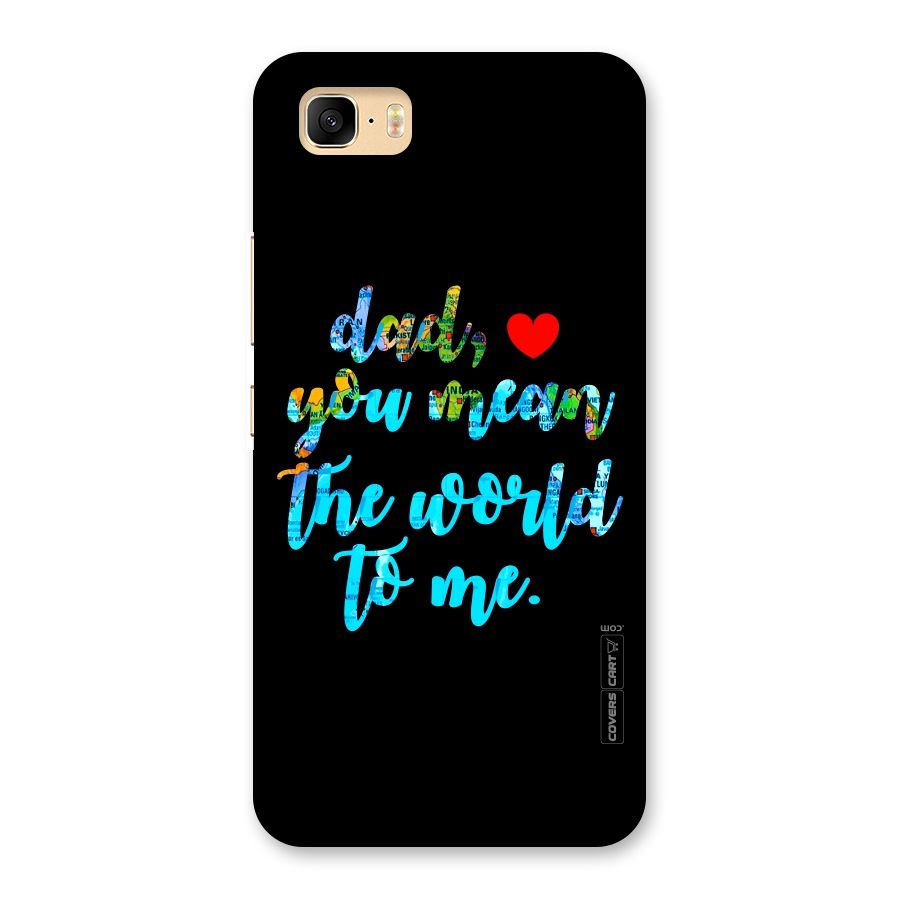 Dad You Mean World to Me Back Case for Zenfone 3s Max