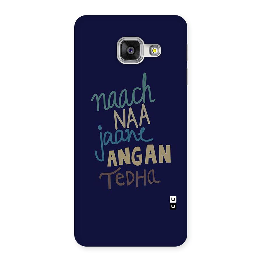 Dance Words Back Case for Galaxy A3 2016