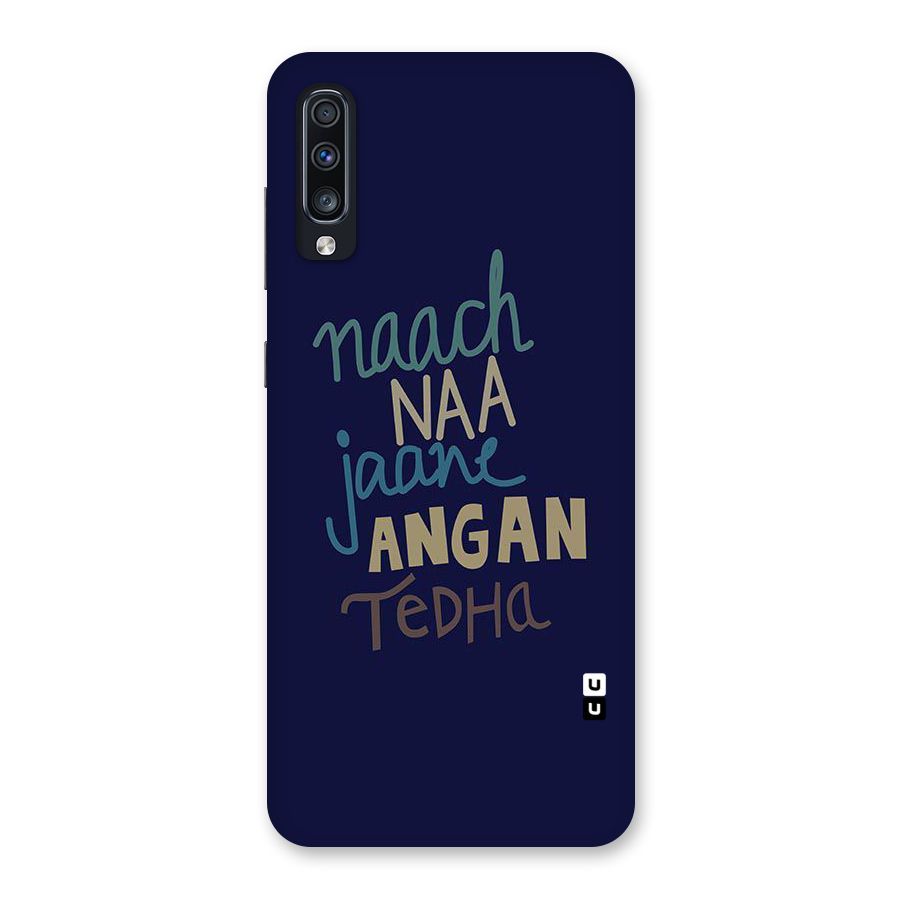 Dance Words Back Case for Galaxy A70