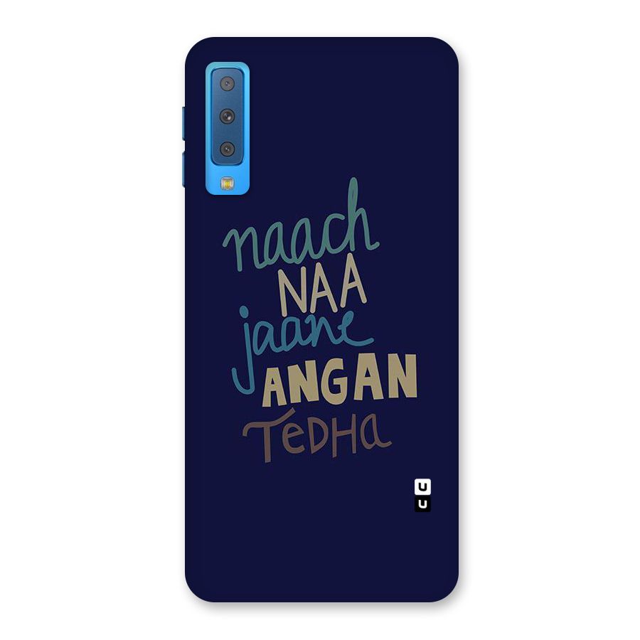 Dance Words Back Case for Galaxy A7 (2018)