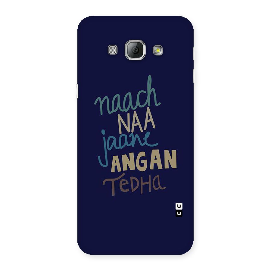 Dance Words Back Case for Galaxy A8