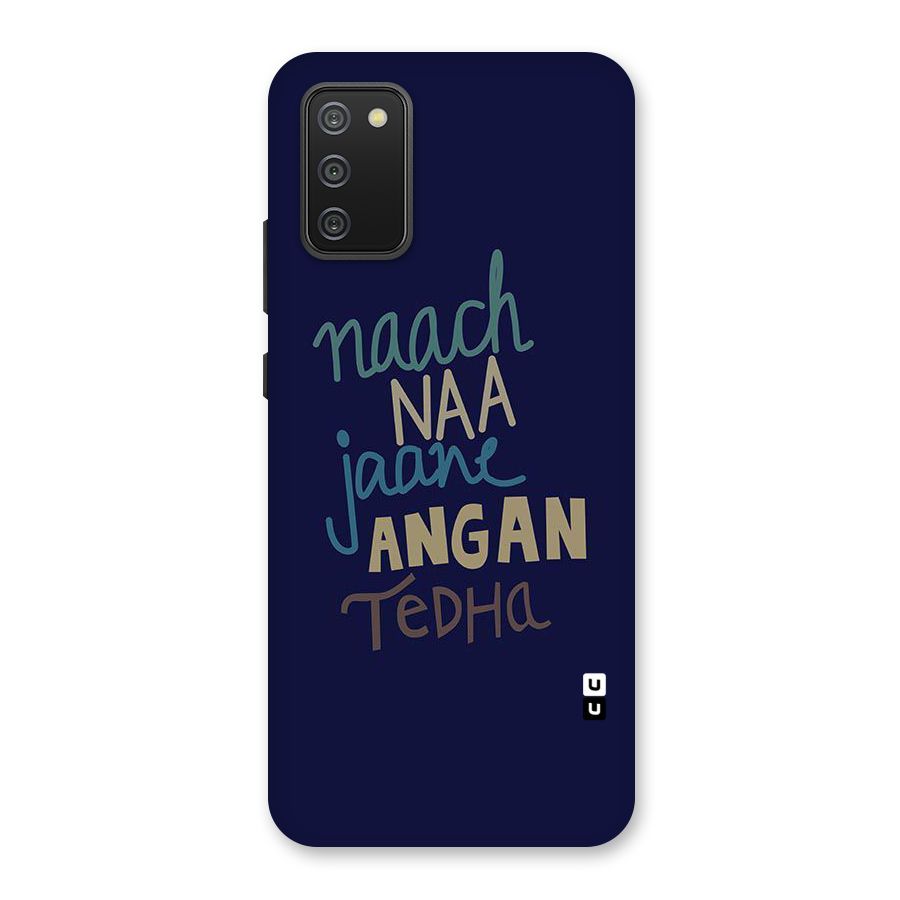 Dance Words Back Case for Galaxy M02s