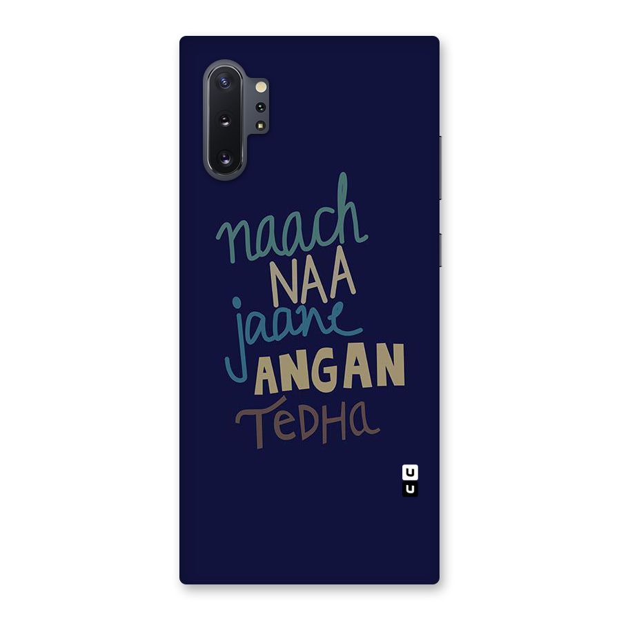Dance Words Back Case for Galaxy Note 10 Plus