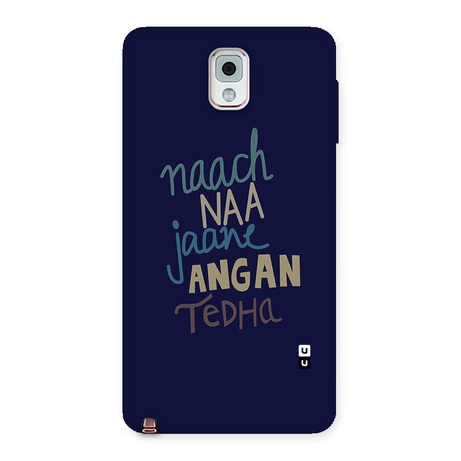 Dance Words Back Case for Galaxy Note 3