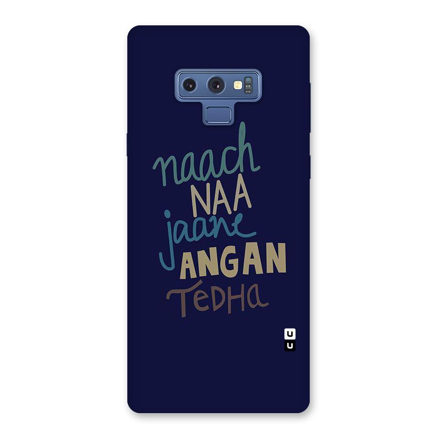 Dance Words Back Case for Galaxy Note 9