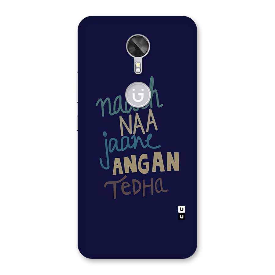 Dance Words Back Case for Gionee A1