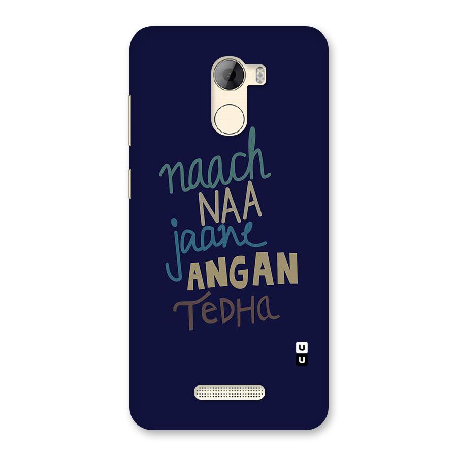 Dance Words Back Case for Gionee A1 LIte
