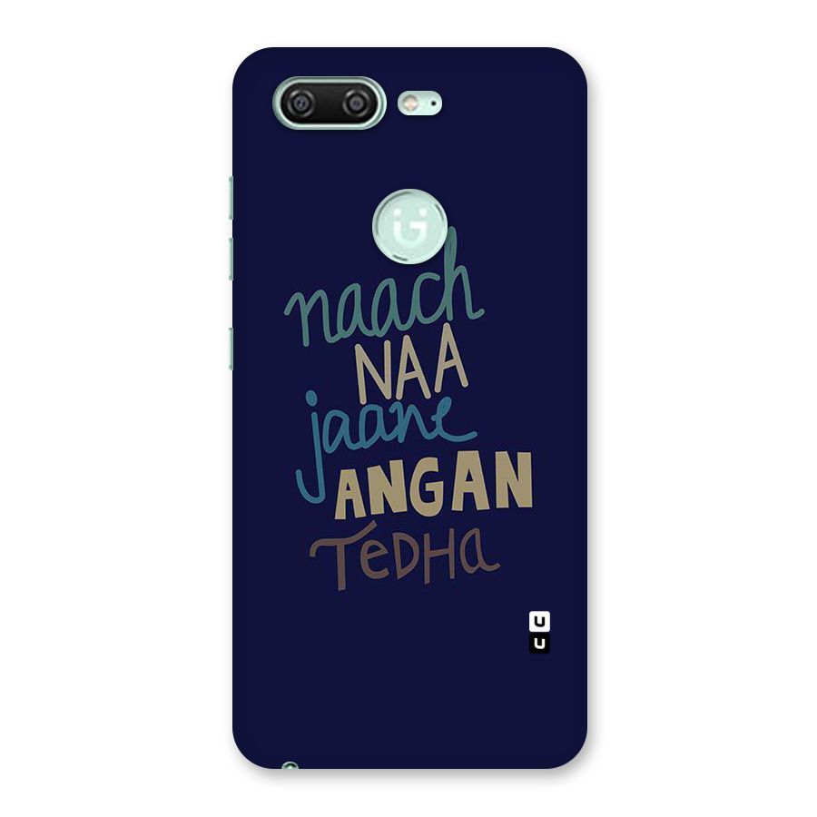 Dance Words Back Case for Gionee S10