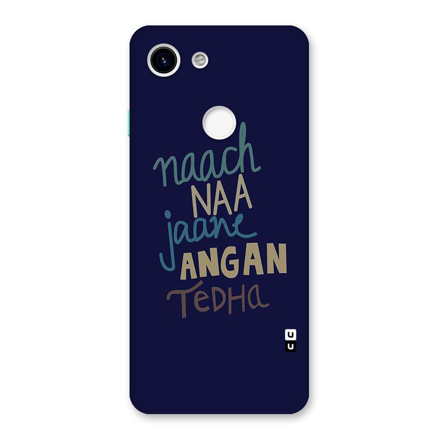 Dance Words Back Case for Google Pixel 3