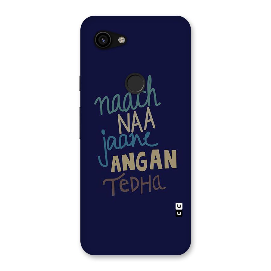 Dance Words Back Case for Google Pixel 3a