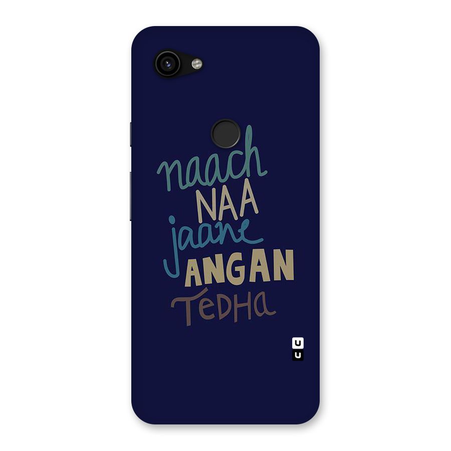 Dance Words Back Case for Google Pixel 3a XL