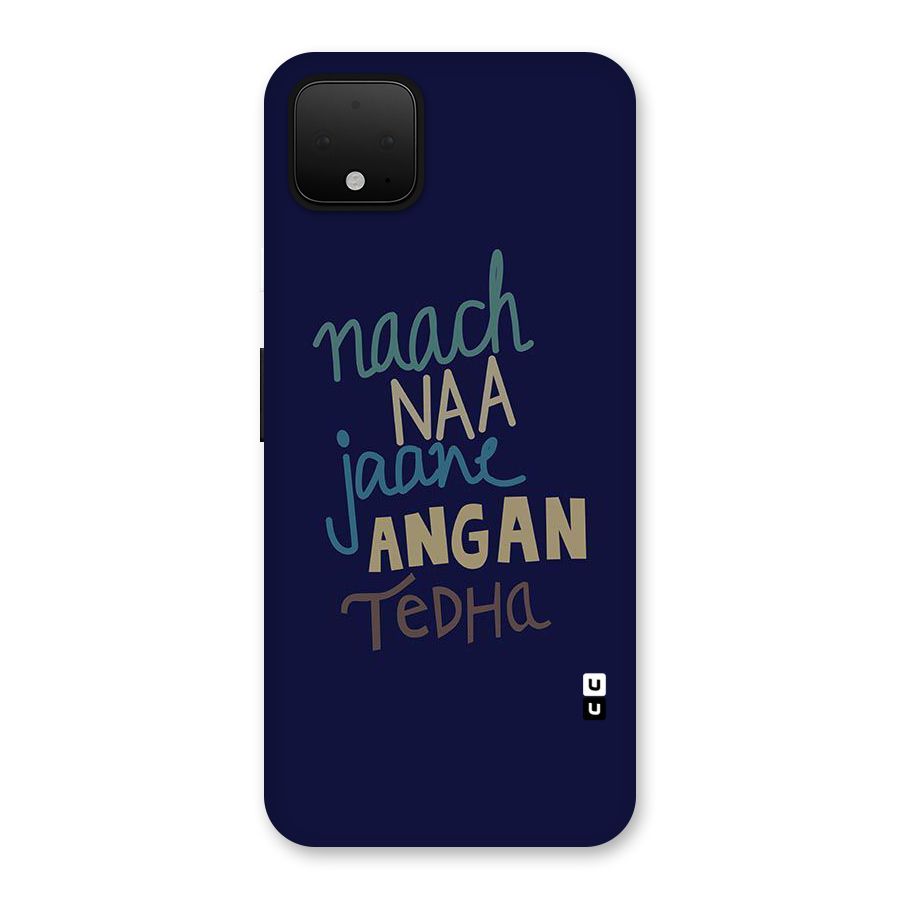 Dance Words Back Case for Google Pixel 4 XL