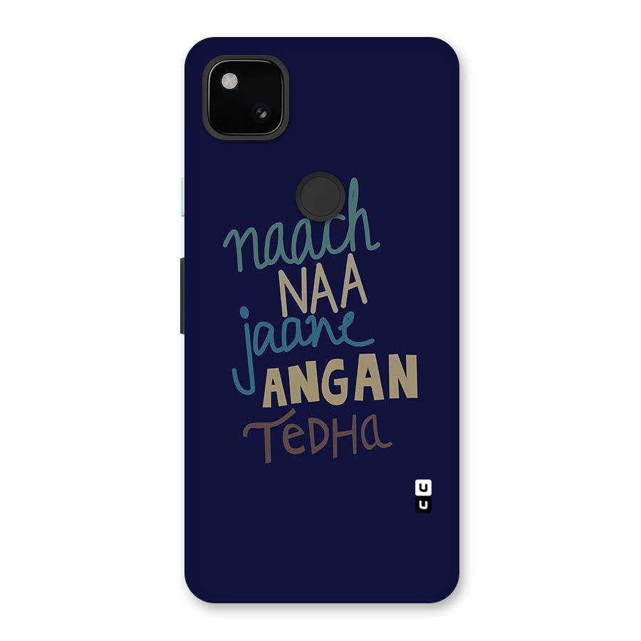 Dance Words Back Case for Google Pixel 4a