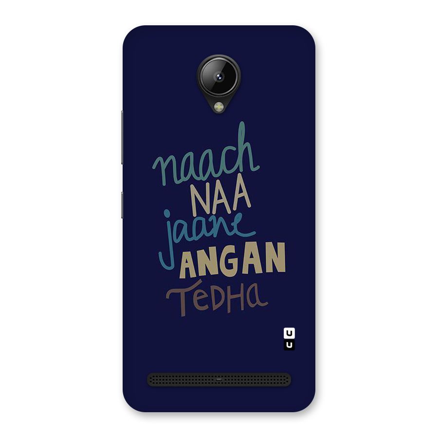 Dance Words Back Case for Lenovo C2