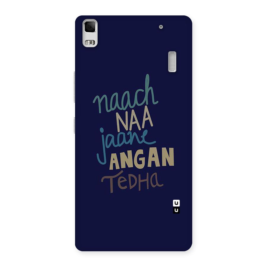 Dance Words Back Case for Lenovo K3 Note
