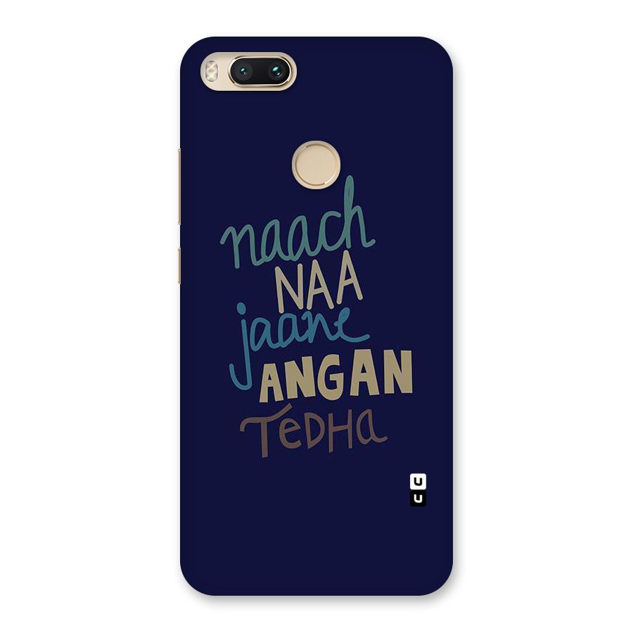 Dance Words Back Case for Mi A1
