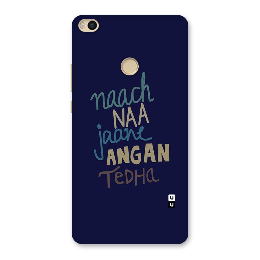 Dance Words Back Case for Mi Max 2
