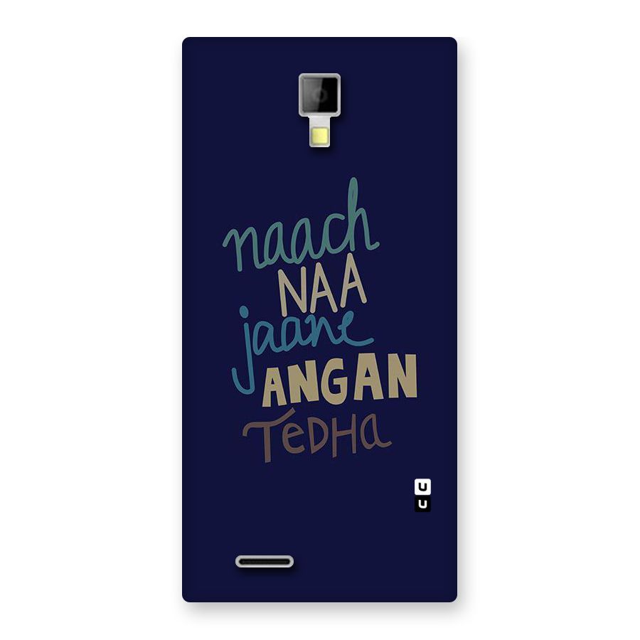 Dance Words Back Case for Micromax Canvas Xpress A99
