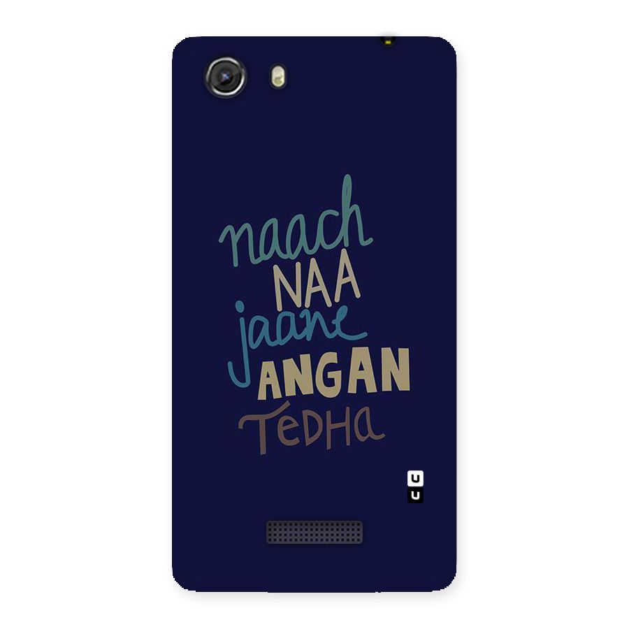 Dance Words Back Case for Micromax Unite 3