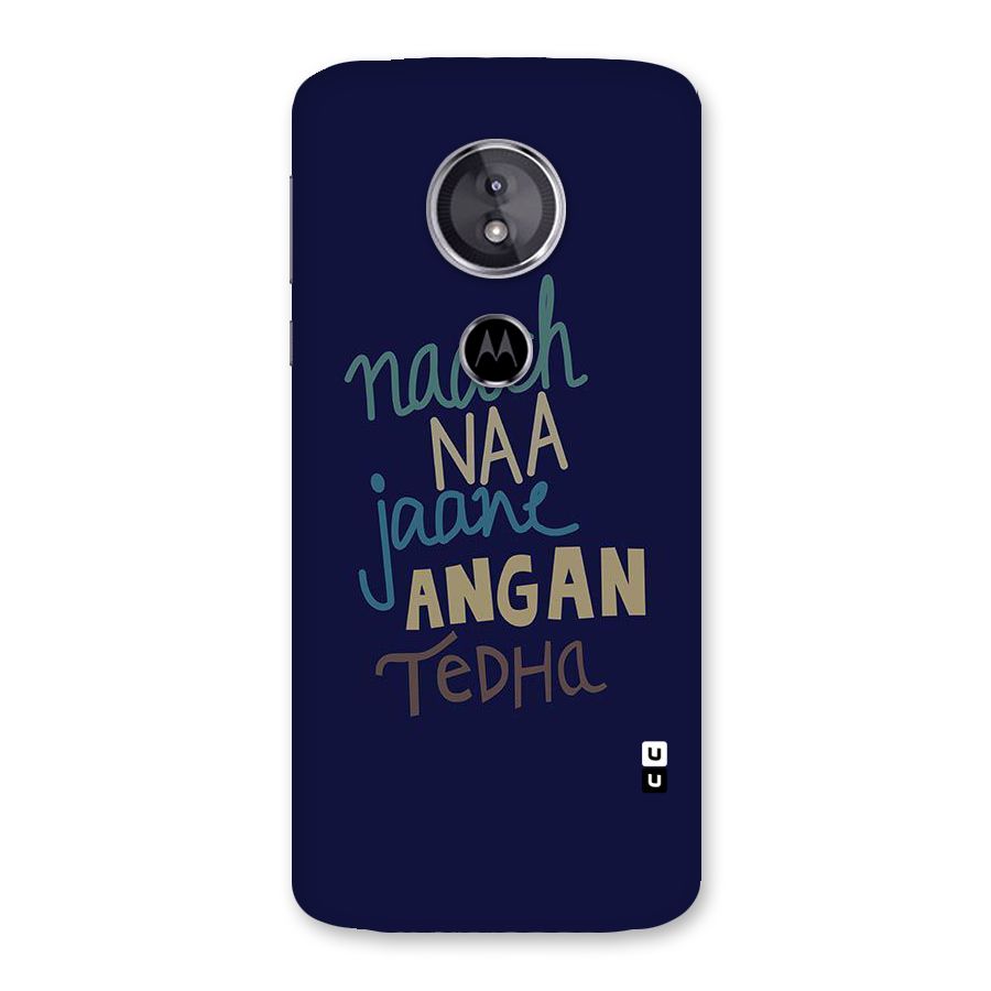 Dance Words Back Case for Moto E5