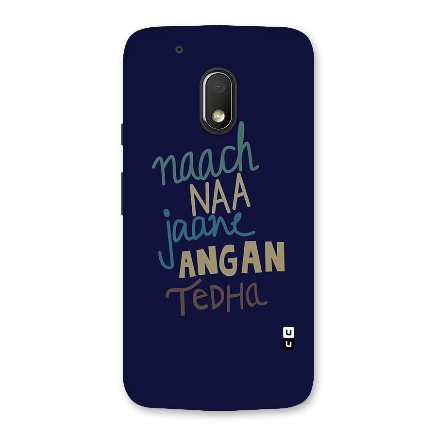 Dance Words Back Case for Moto G4 Play