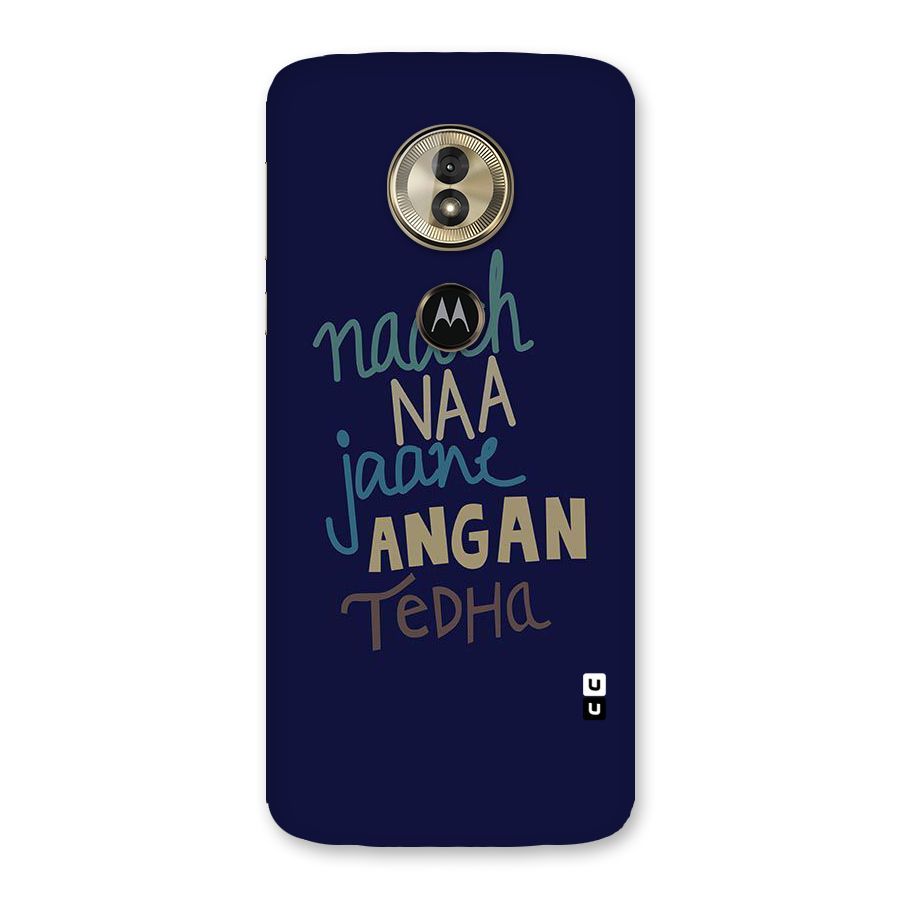Dance Words Back Case for Moto G6 Play