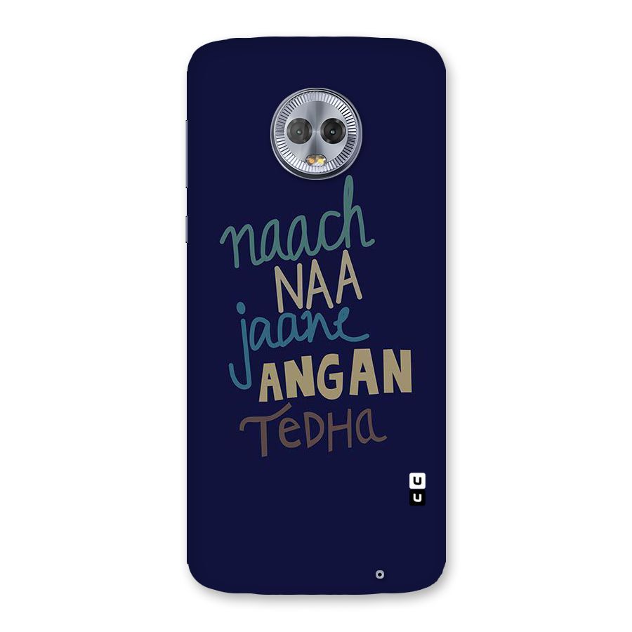 Dance Words Back Case for Moto G6 Plus