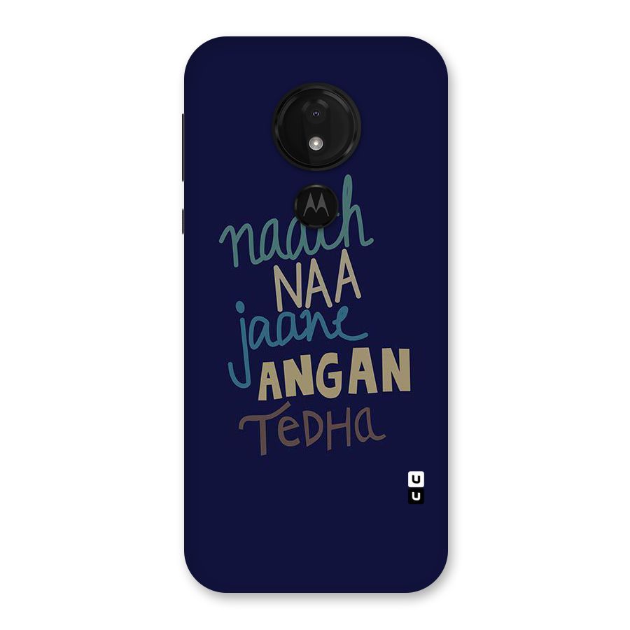Dance Words Back Case for Moto G7 Power