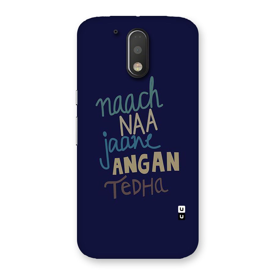 Dance Words Back Case for Motorola Moto G4 Plus