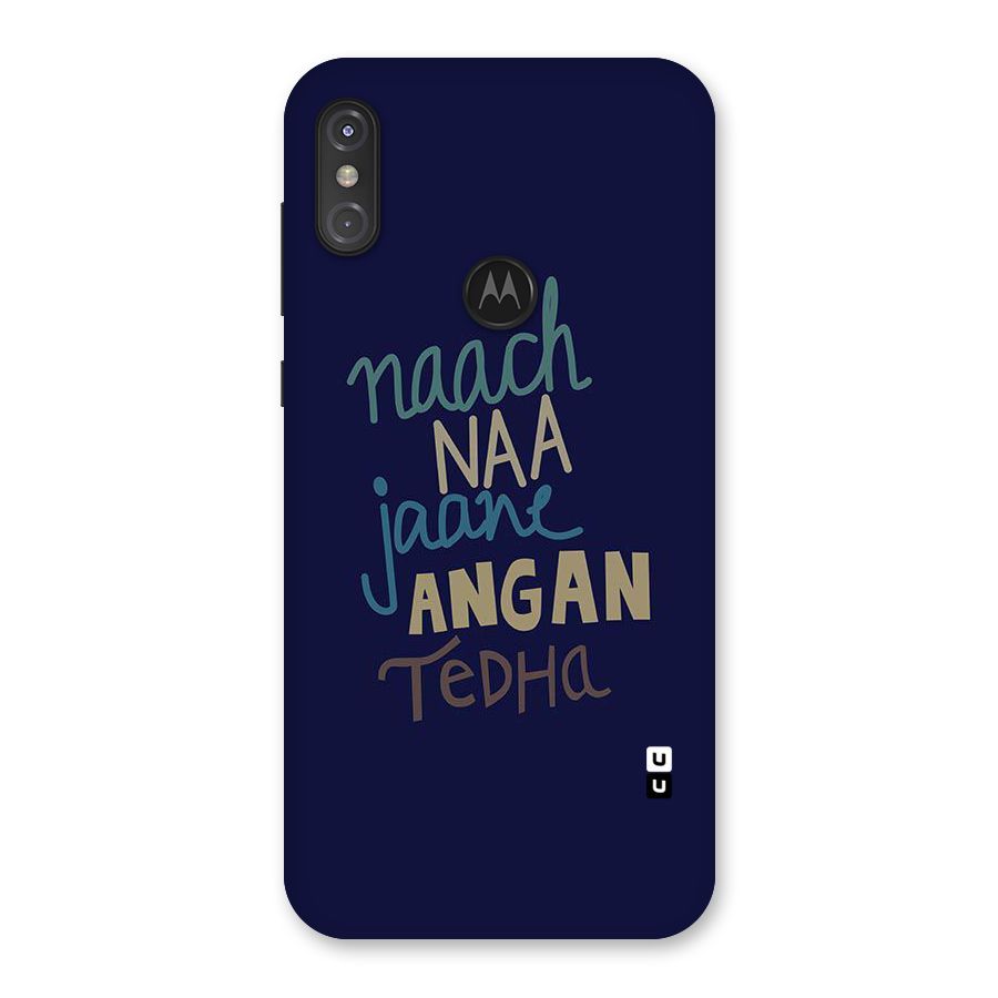 Dance Words Back Case for Motorola One Power