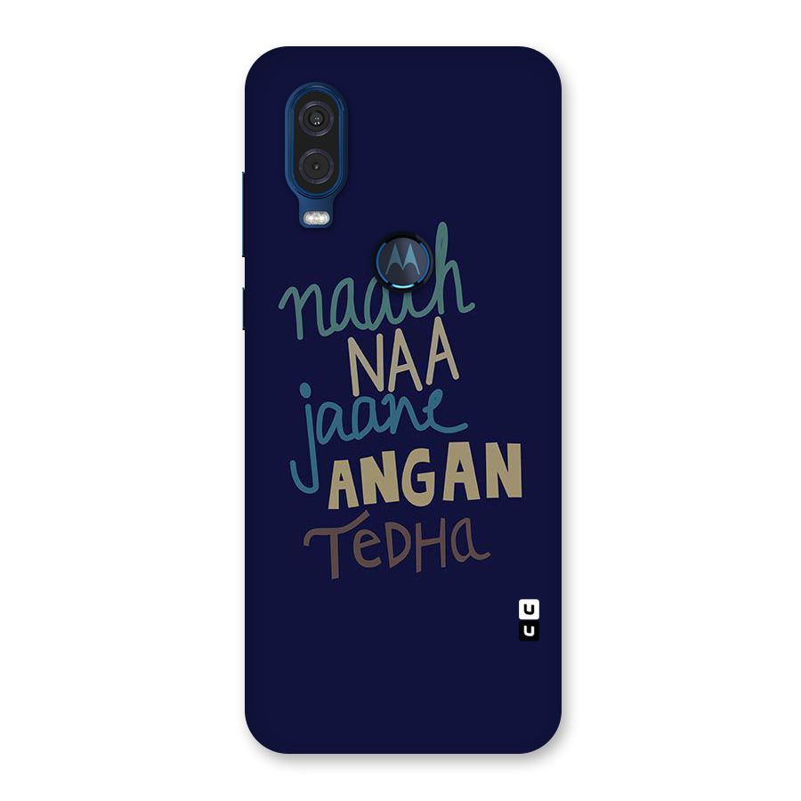 Dance Words Back Case for Motorola One Vision