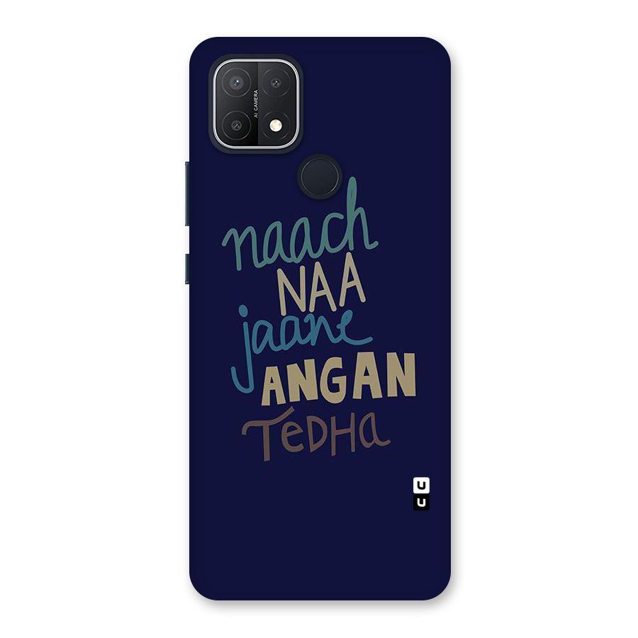 Dance Words Back Case for Oppo A15
