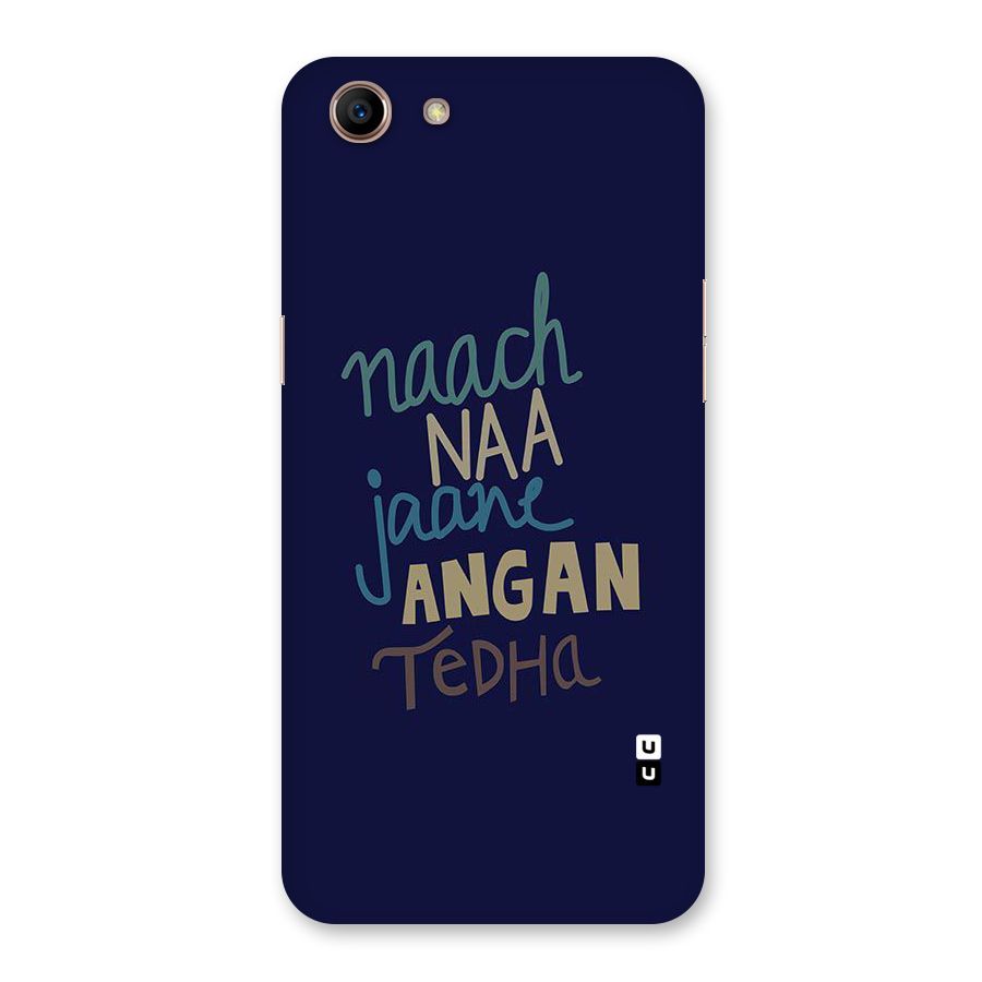 Dance Words Back Case for Oppo A83 (2018)