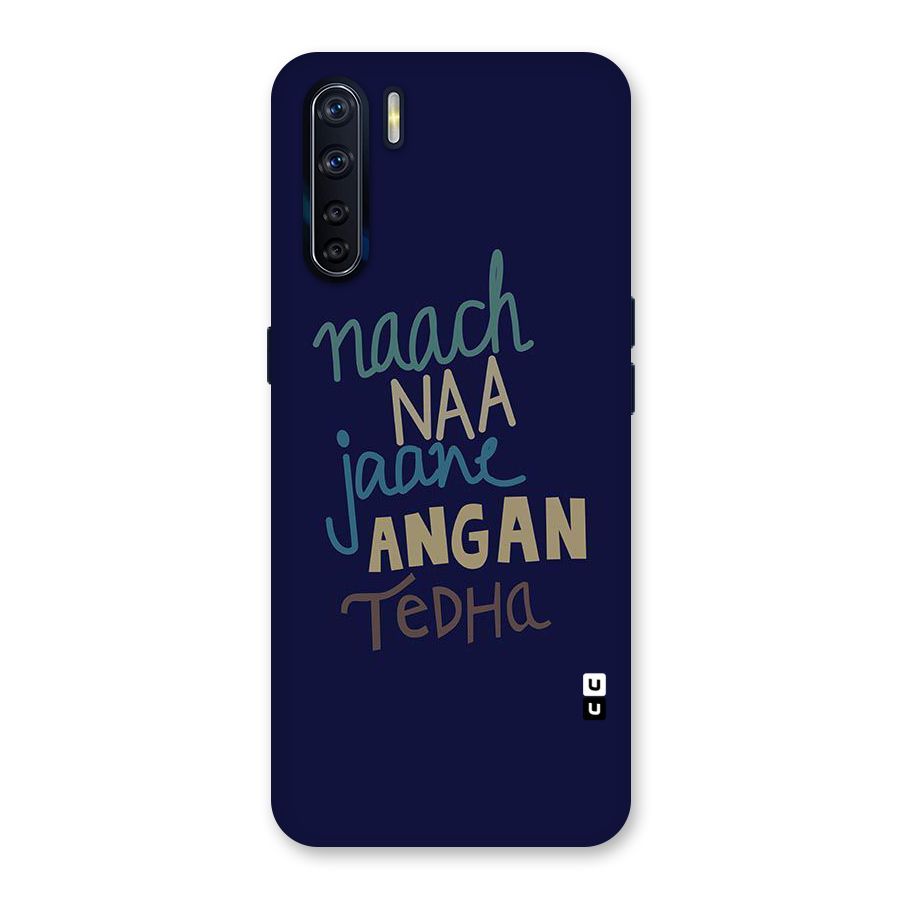 Dance Words Back Case for Oppo F15
