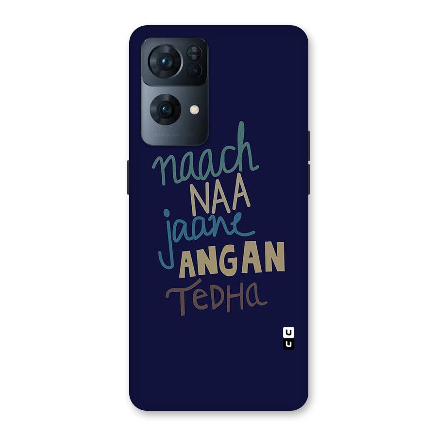 Dance Words Back Case for Oppo Reno7 Pro 5G