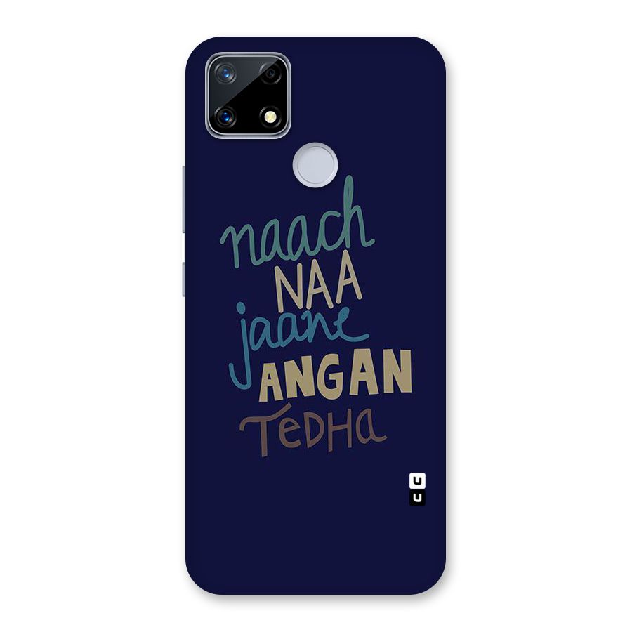 Dance Words Back Case for Realme Narzo 20