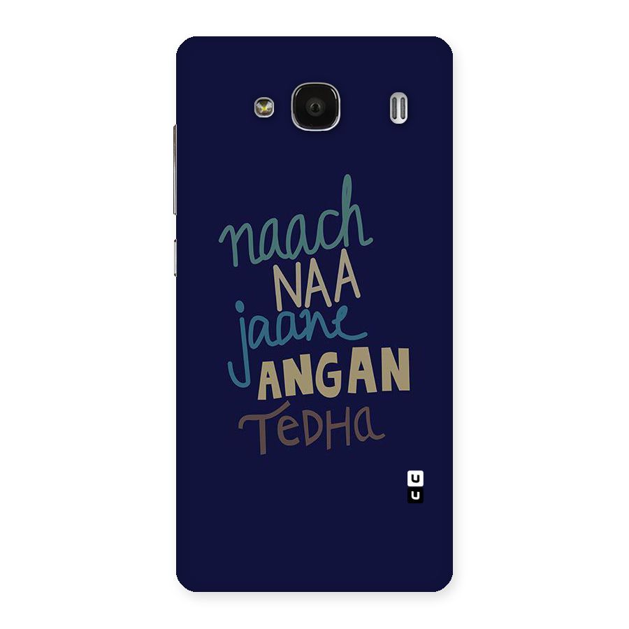 Dance Words Back Case for Redmi 2 Prime