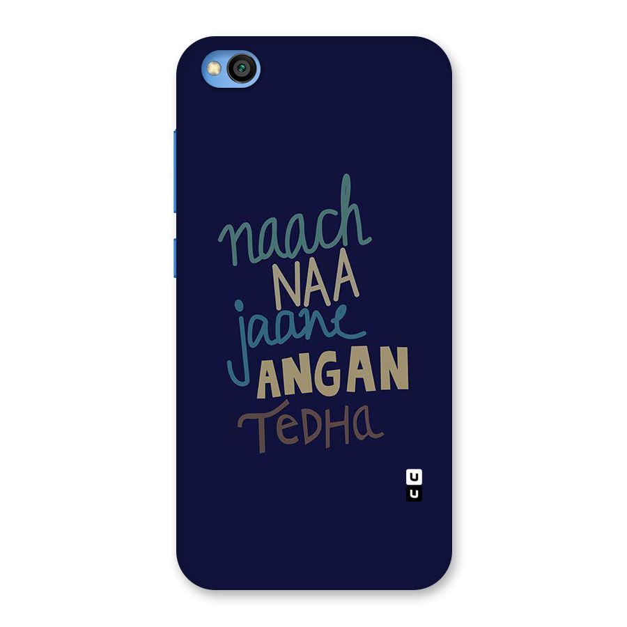 Dance Words Back Case for Redmi Go