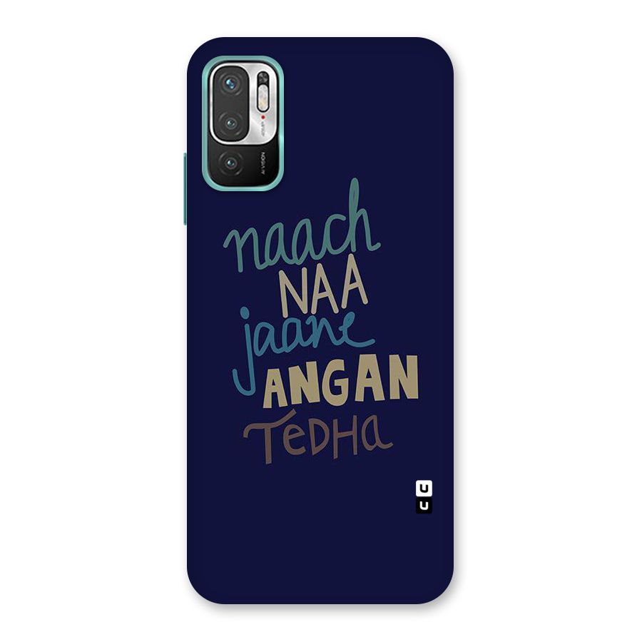 Dance Words Back Case for Redmi Note 10T 5G