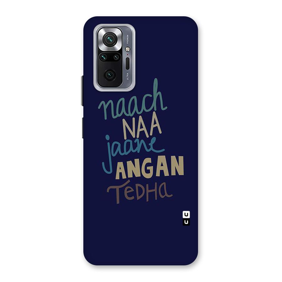 Dance Words Back Case for Redmi Note 10 Pro Max
