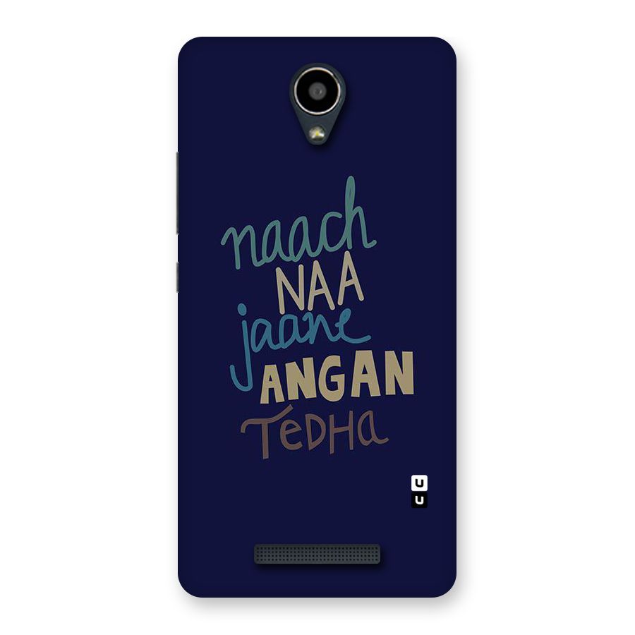Dance Words Back Case for Redmi Note 2